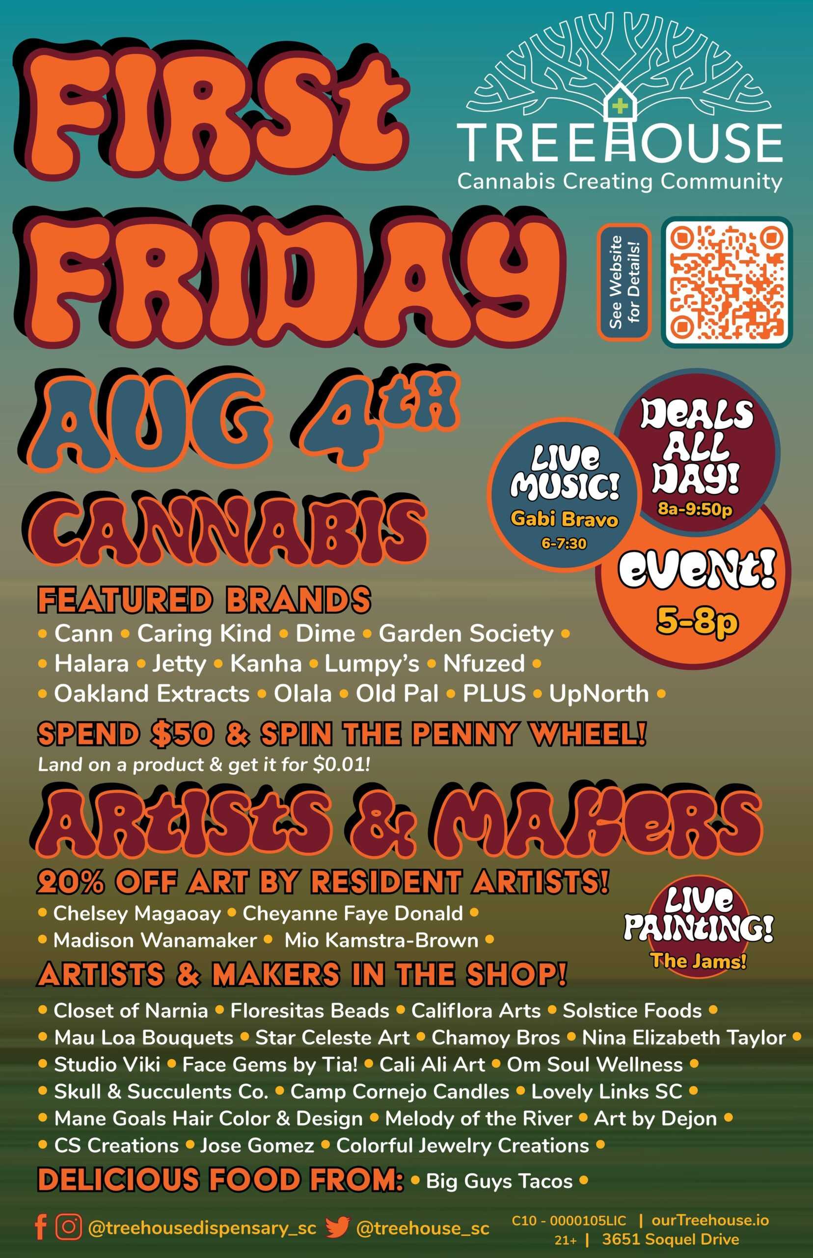 First Friday @ Treehouse!